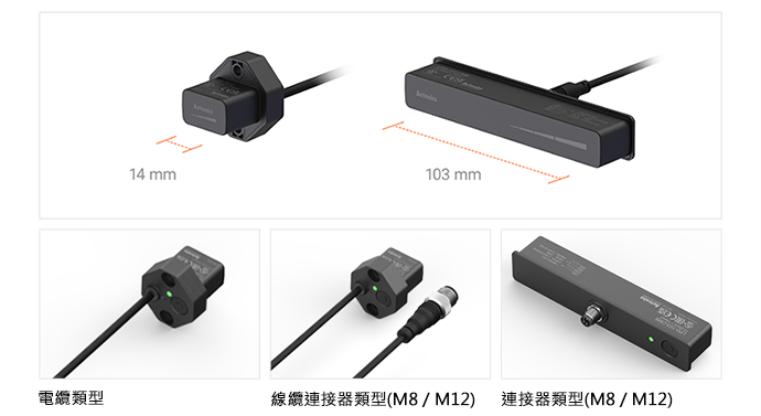 多種型號各種偵測範圍