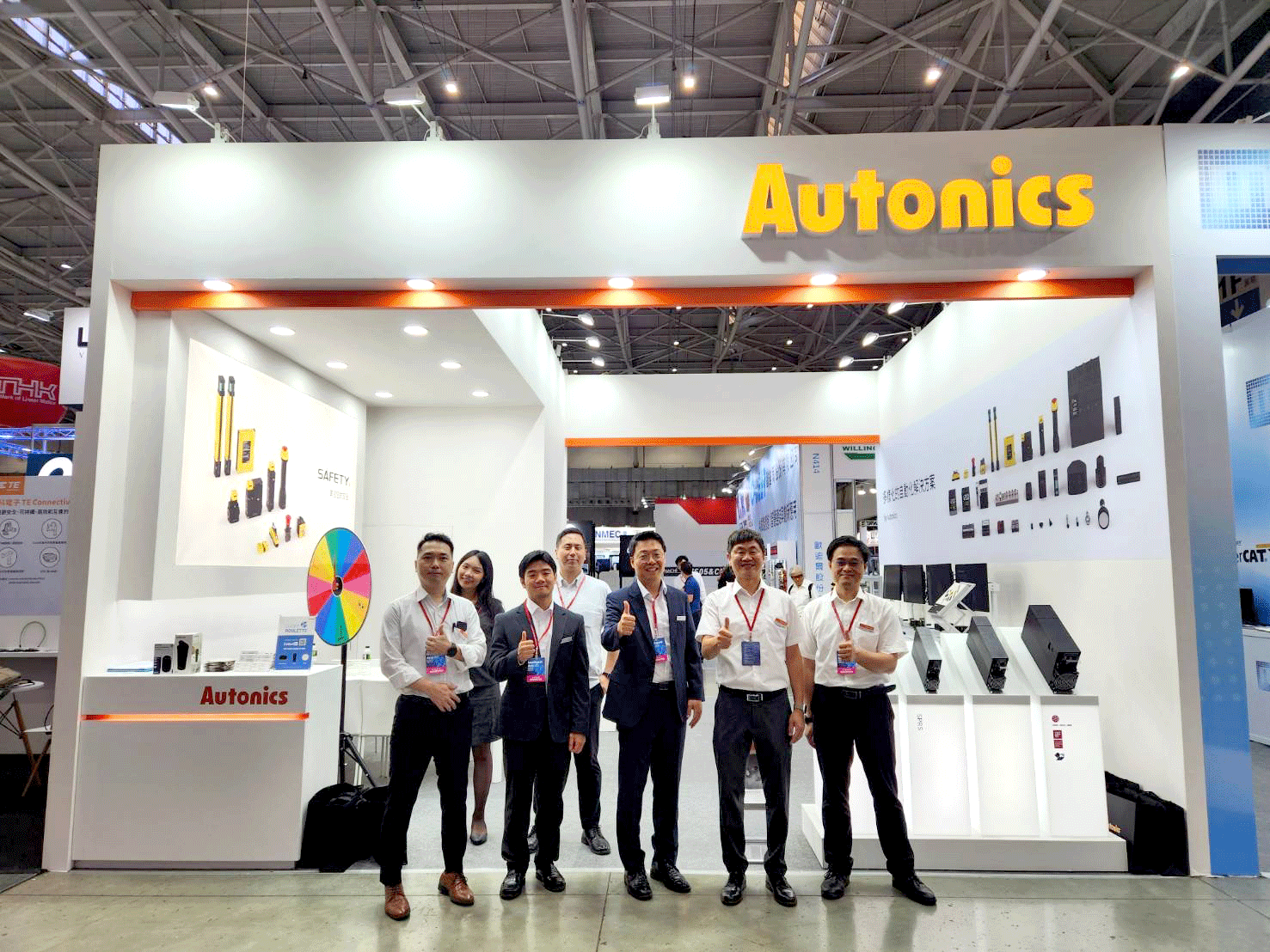 Autonics與力通自動化科技共同參展台北自動化